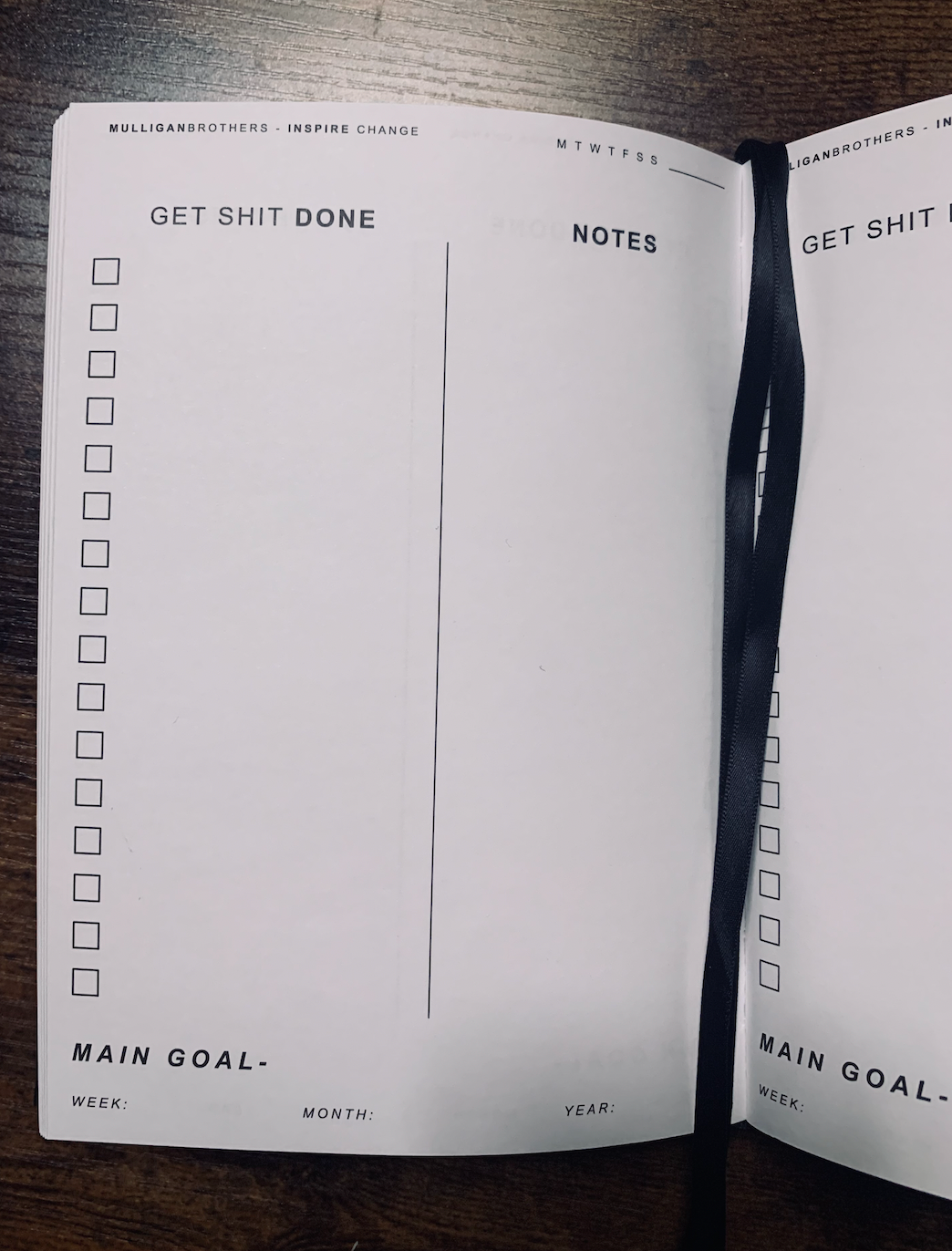 "NOT A JOURNAL" Official Success Journal by The Mulligan Brothers