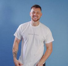 Load image into Gallery viewer, Mulligan Brothers &quot;Inspire Change&quot; Official T Shirt (White)
