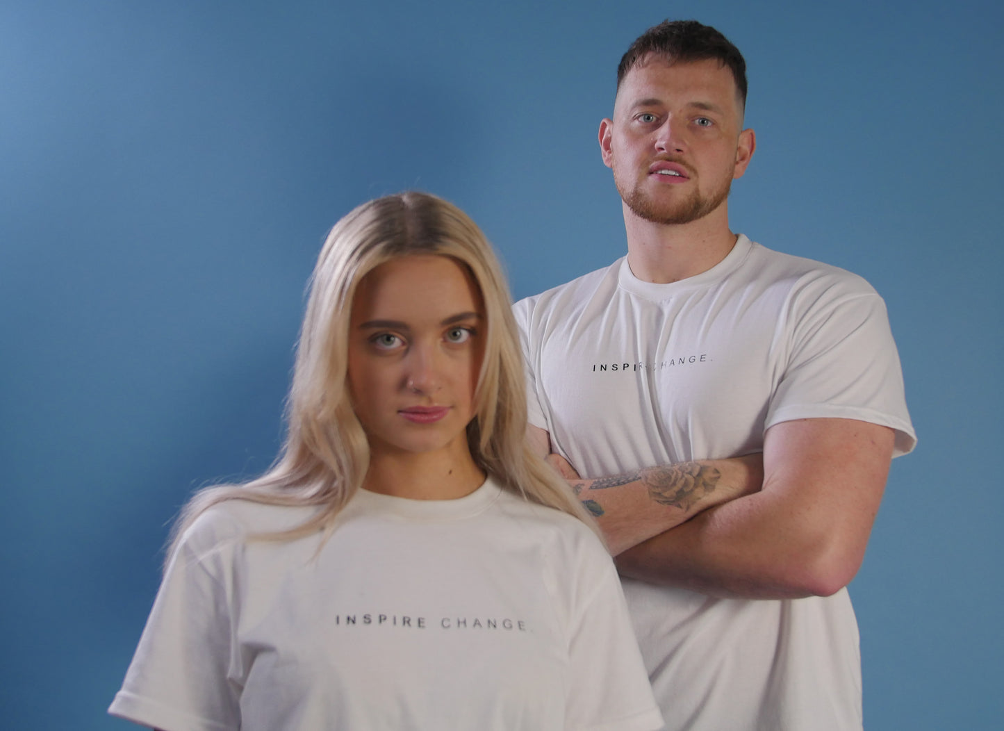 Mulligan Brothers "Inspire Change" Official T Shirt (White)