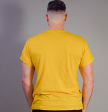 Load image into Gallery viewer, Mulligan Brothers &quot;Inspire Change&quot; Official T Shirt (Yellow)
