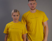 Load image into Gallery viewer, Mulligan Brothers &quot;Inspire Change&quot; Official T Shirt (Yellow)
