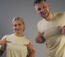 Load image into Gallery viewer, Mulligan Brothers &quot;Inspire Change&quot; Official T Shirt (Desert)
