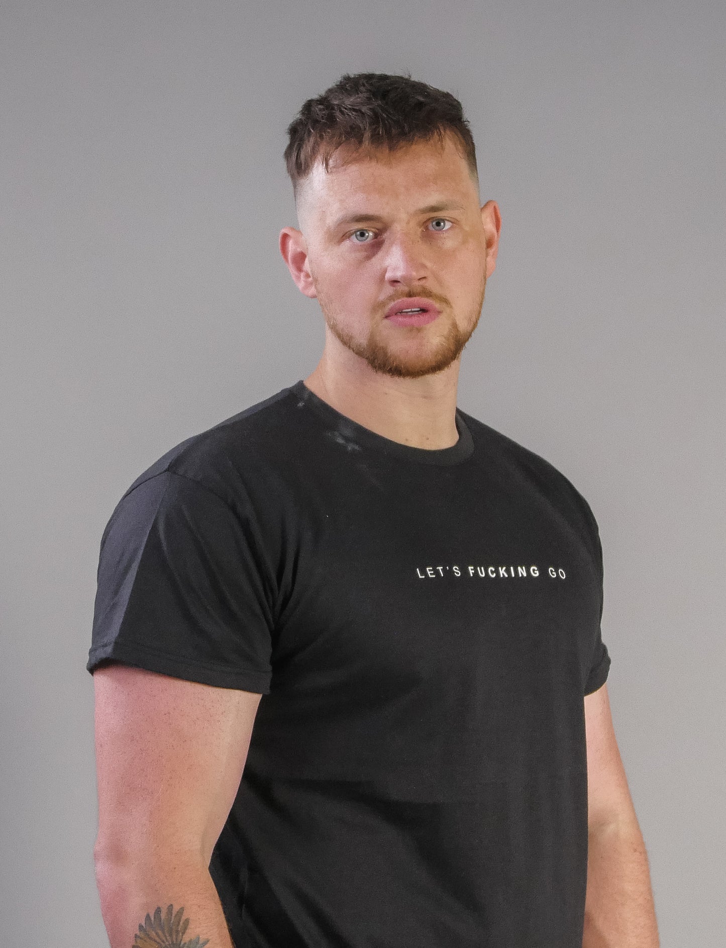 "Let's F*cking Go" Mulligan Brothers (fitted) T Shirt ( LFG ) Black