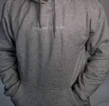 Load image into Gallery viewer, Inspire Change Classic Embroided Heavy Hoodie Grey
