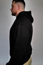 Load image into Gallery viewer, Inspire change black embroidered hoodie
