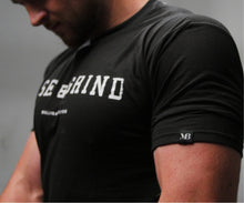 Load image into Gallery viewer, “Rise and Grind” Mulligan Brothers Motivational Gym ) fitted T-shirt Official

