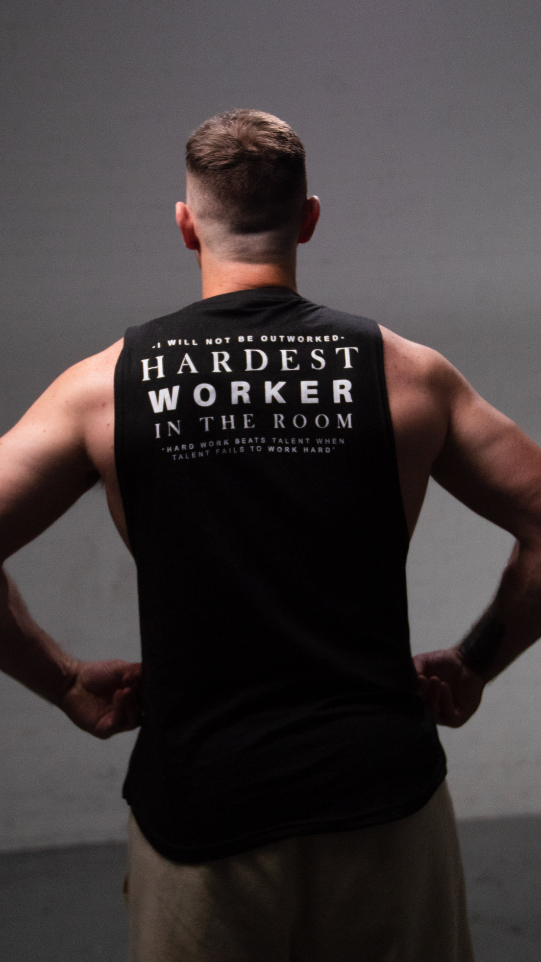Hardest Worker in the room - Gym Tank top - Official Mulligan Brothers Vest
